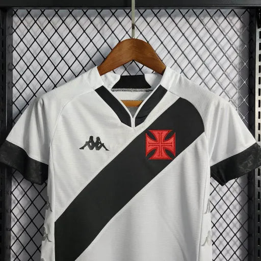 Camisa Vasco da Gama Away 22/23 - Torcedor Infantil Branca - Camisa de Time Oficial - Buyit