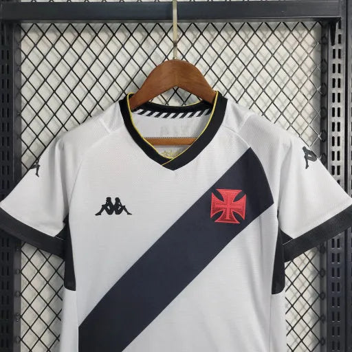 Camisa Vasco da Gama Away 23/24 - Torcedor Infantil Branca - Camisa de Time Oficial - Buyit