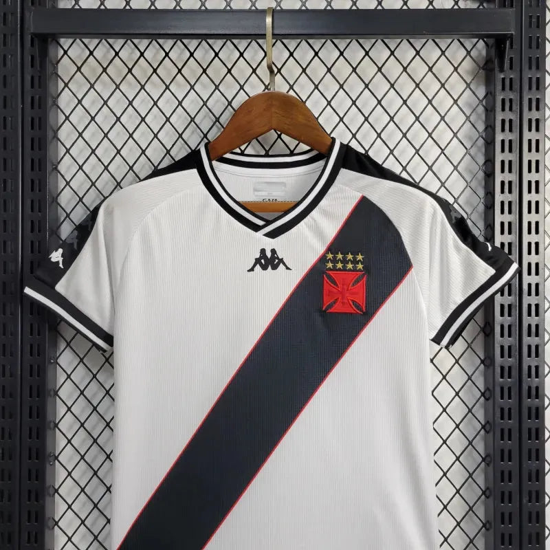 Camisa Vasco da Gama Away 24/25 - Torcedor Infantil Branca - Camisa de Time Oficial - Buyit