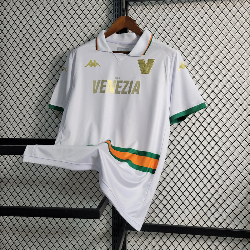 Camisa Venezia Away 23/24 - Torcedor Masculina Branca - Camisa de Time Oficial - Buyit