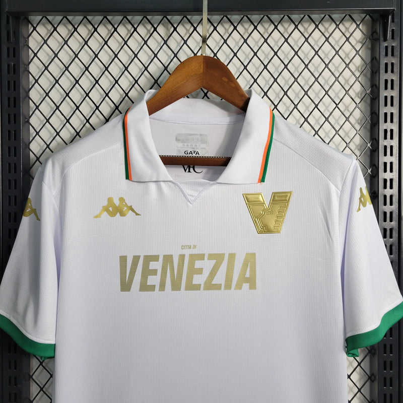 Camisa Venezia Away 23/24 - Torcedor Masculina Branca - Camisa de Time Oficial - Buyit