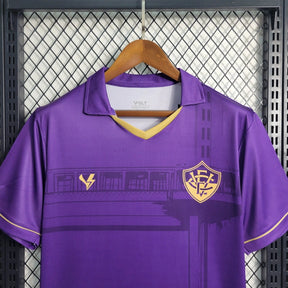 Camisa Vitória Goleiro 2 23/24 - Torcedor Masculina Roxa