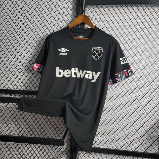 Camisa West Ham Away 22/23 - Torcedor Masculina - Camisa de Time Oficial - Buyit