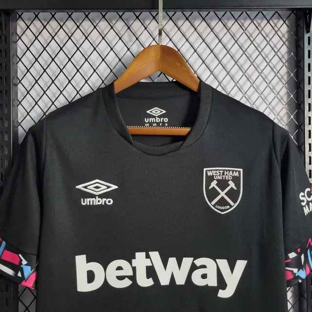 Camisa West Ham Away 22/23 - Torcedor Masculina - Camisa de Time Oficial - Buyit