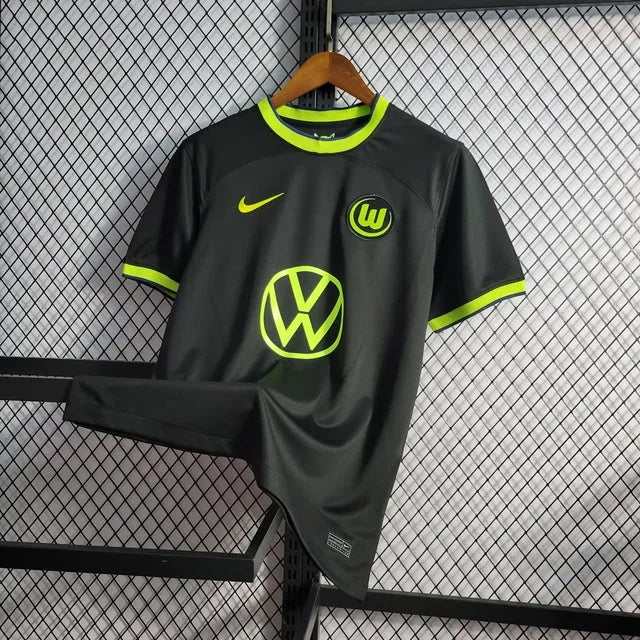 Camisa Wolfsburg Away 22/23 - Torcedor Masculina - Camisa de Time Oficial - Buyit