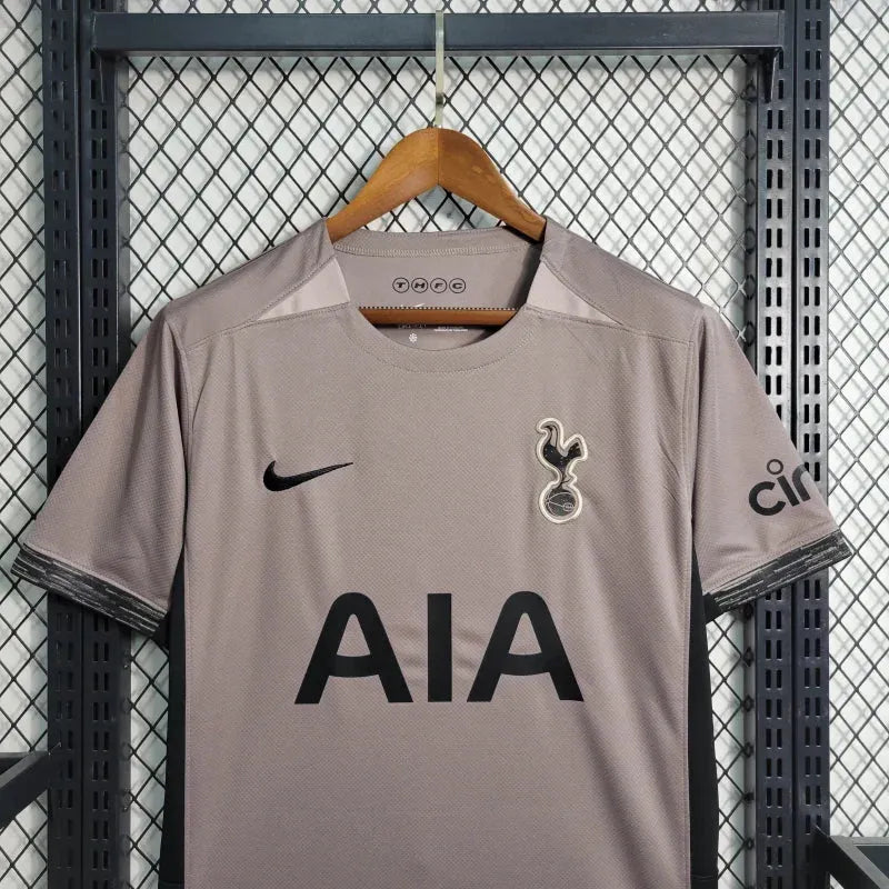 Camisa Tottenham Away II 23/24 - Torcedor Masculina Marrom - Camisa de Time Oficial - Buyit